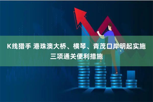 K线猎手 港珠澳大桥、横琴、青茂口岸明起实施三项通关便利措施